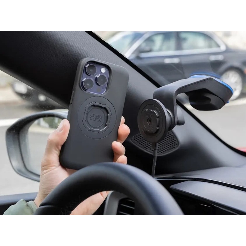 Držák telefonu s přísavkou pro upevnění na čelní sklo a palubní desku Quad Lock® Windscreen/Dash Car Mount