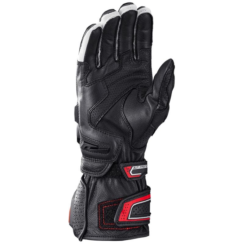 Rukavice na motorku IXON Tornado Air černo-bílo-červené