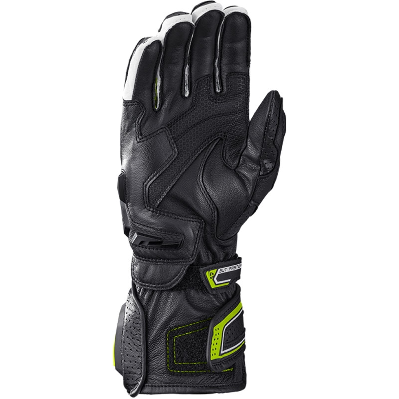 Rukavice na motorku IXON Tornado Air černo-bílo-fluo žluté