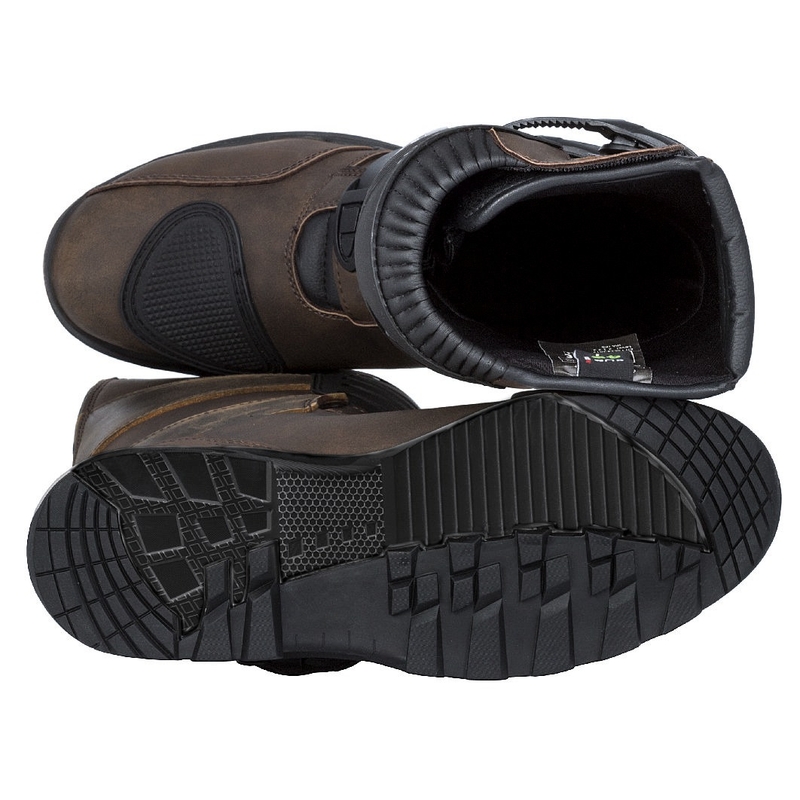 Boty na motorku Kore Adventure Long 3.0 hnědé