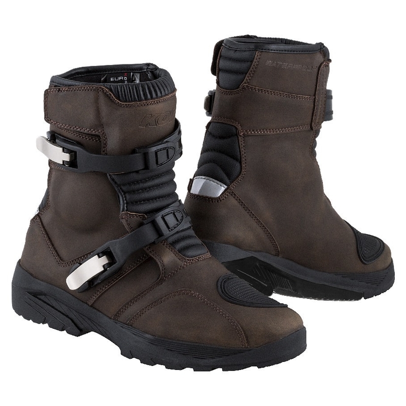 Boty Kore Adventure Mid hnědé