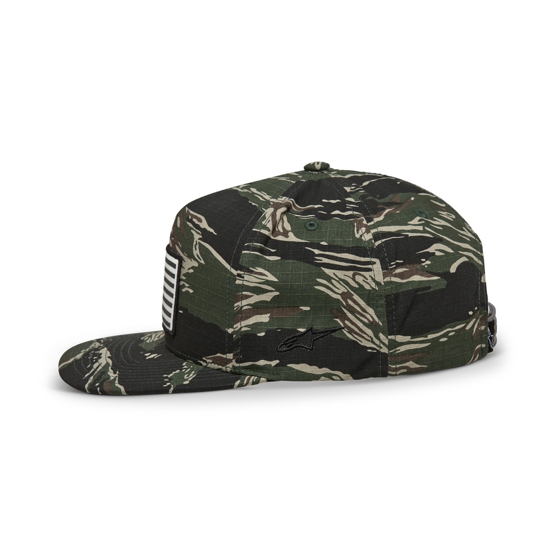 Kšiltovka Alpinestars Extol Snapback camo zelená