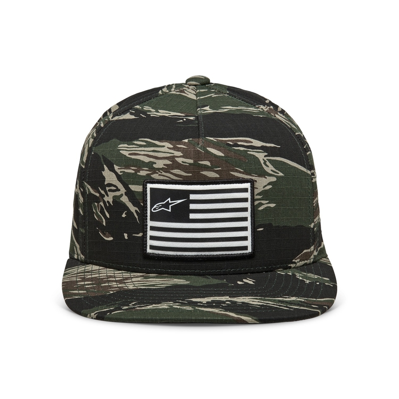 Kšiltovka Alpinestars Extol Snapback camo zelená