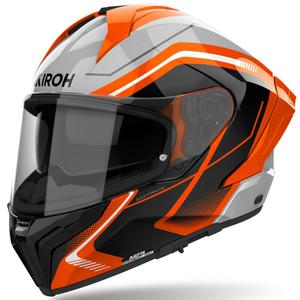 Integrální helma na motorku Airoh MATRYX Wide lesklá oranžová