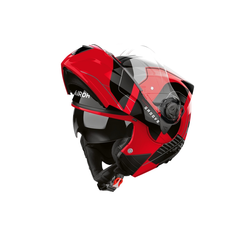 Výklopná helma Airoh Specktre Groove lesklá červená