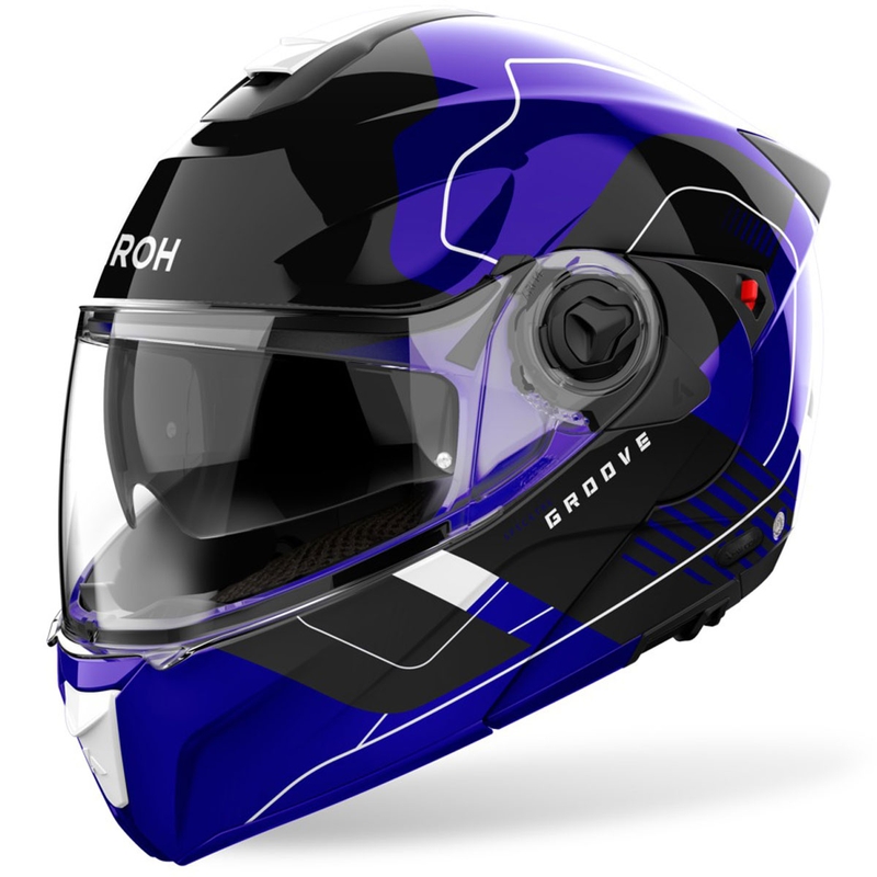 Výklopná helma Airoh Specktre Groove lesklá modrá