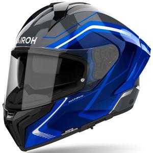 Integrální helma na motorku Airoh MATRYX Wide modrá