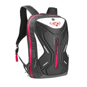 Batoh na motorku IXON R-Laser 25 l černo-bílo-červený
