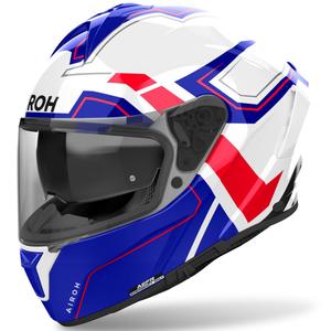 Integrální helma na motorku Airoh SPARK 2 Dart lesklá modro-červená