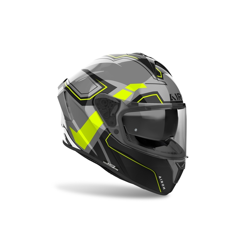 Integrální helma na motorku Airoh SPARK 2 Dart lesklá žlutá