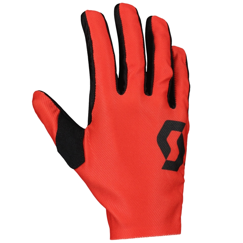 Motokrosové rukavice SCOTT COMPETE Fiery červené