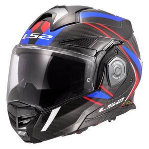 Překlápěcí helma na motorku LS2 FF901 Advant X C Future II bílo-modrá
