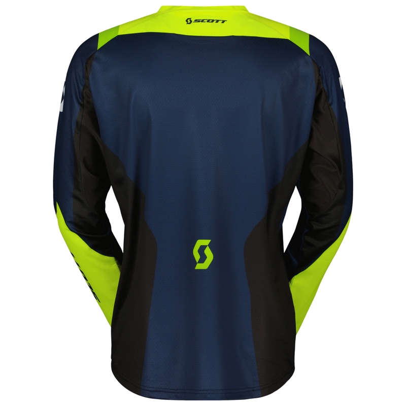 Motokrosový dres SCOTT EVO Race fialovo-fluo žlutý výprodej