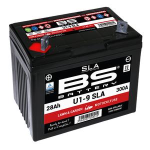 Továrně aktivovaná motocyklová baterie BS-BATTERY U1-9 SLA (12N24-4A) (FA)