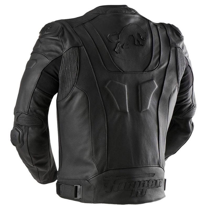 Kožená bunda na motorku Furygan Ghost Evo černá