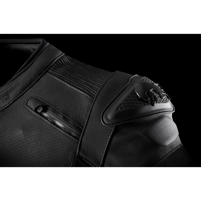Kožená bunda na motorku Furygan Ghost Evo černá