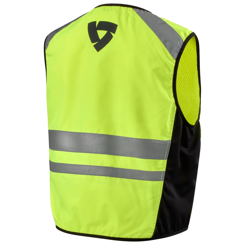 Reflexní vesta na motorku Revit Athos 3 fluo žlutá