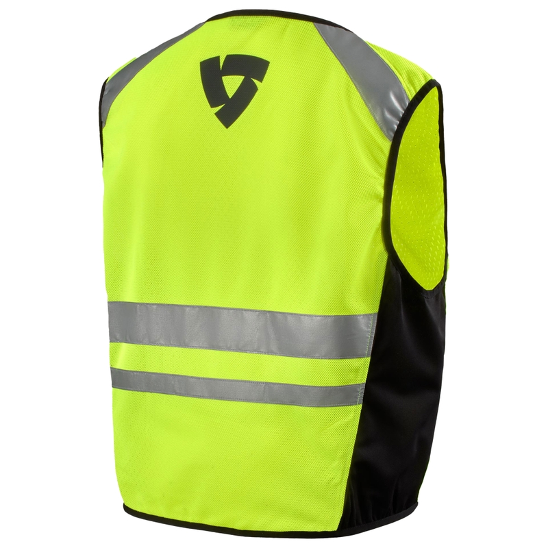 Reflexní vesta na motorku Revit Athos 3 Air fluo žlutá