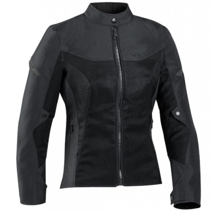 Dámská bunda na motorku IXON Fresh Lady C-sizing černá Velikost: C2XL