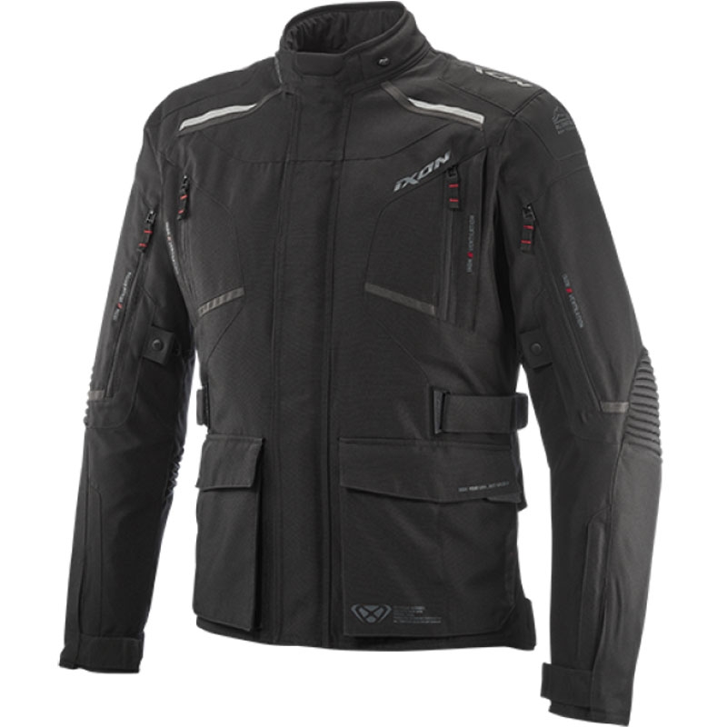 Bunda na motorku IXON Midgard C-sizing černá Velikost: C2XL