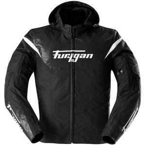 Bunda na motorku Furygan Shard černo-bílá
