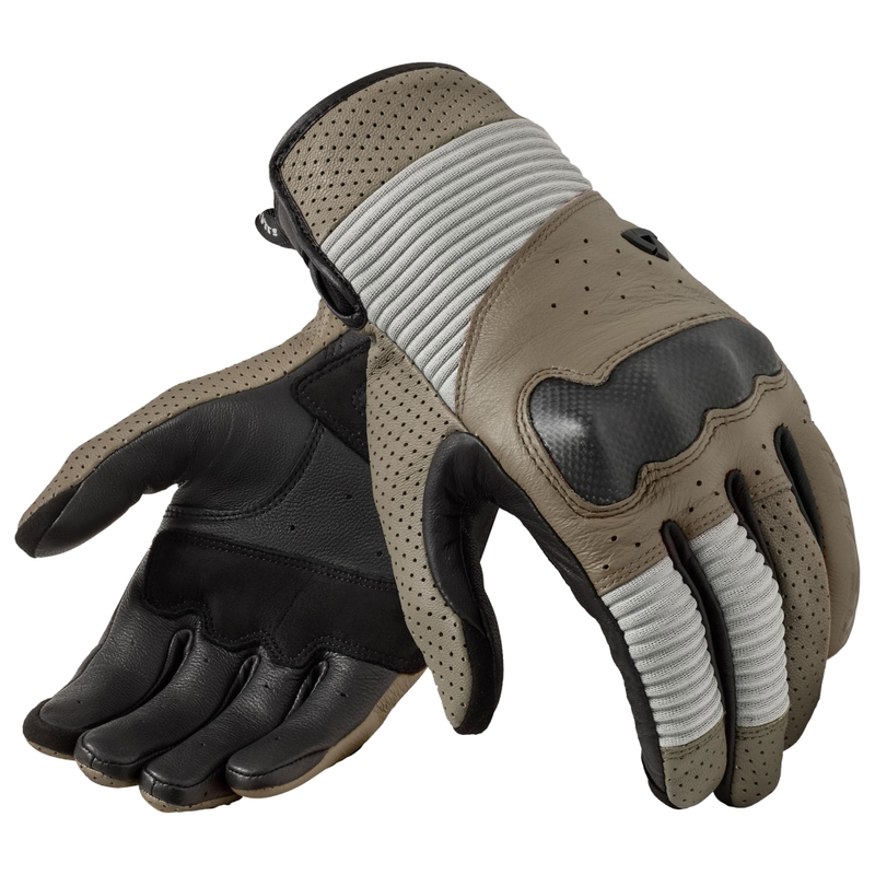 Rukavice na motorku Revit Lewisville pískovo-černé