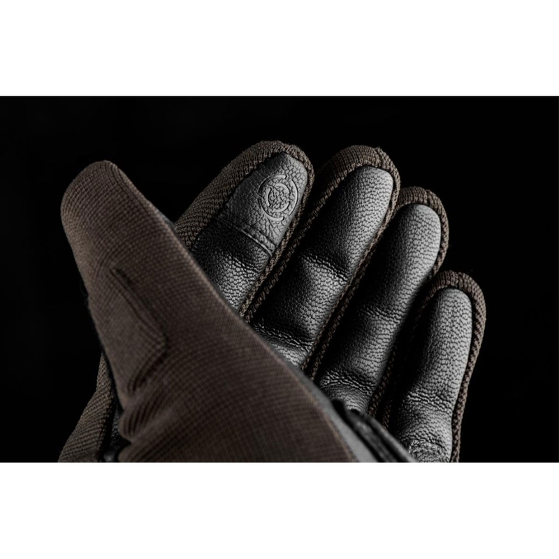 Rukavice na motorku Furygan Jet D3O Evo hnědé