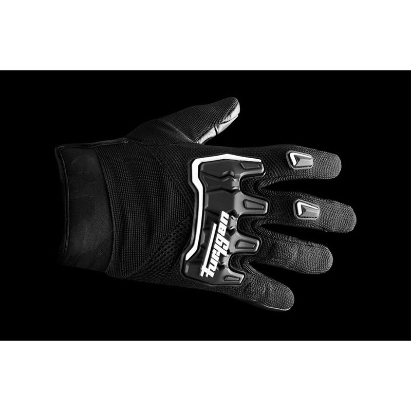 Rukavice na motorku Furygan Shade černo-bílé