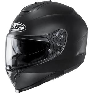 Integrální přilba na motorku HJC C70N Solid Semi flat černá