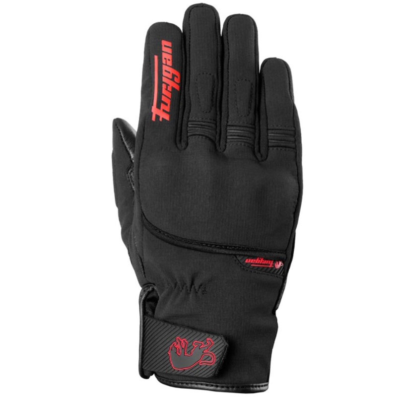 Rukavice na motorku Furygan Jet All Season D3O® Evo černo-červené