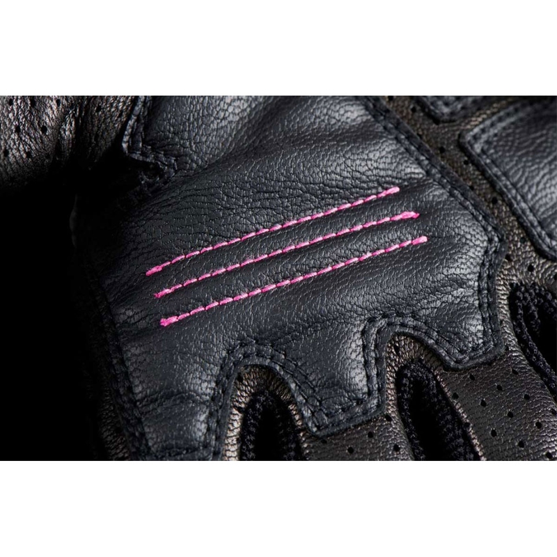 Dámské rukavice na motorku Furygan TD Air Lady černo-bílo-růžové