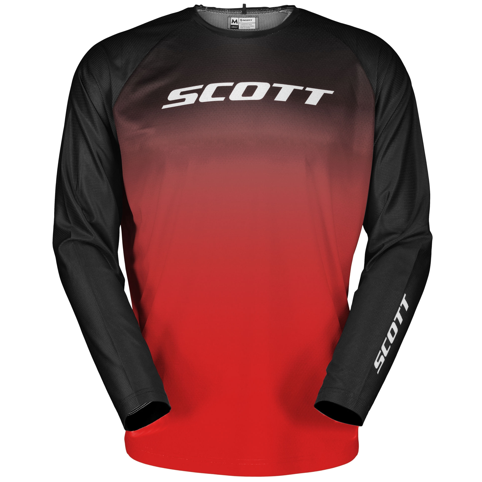 Motokrosový dres SCOTT EVO Swap černo-červený Velikost: S