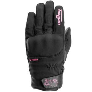 Dámské rukavice na motorku Furygan Jet Lady All Season D3O® Evo černo-růžové