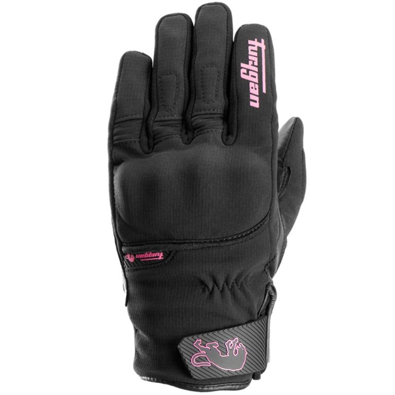 Dámské rukavice na motorku Furygan Jet Lady All Season D3O® Evo černo-růžové