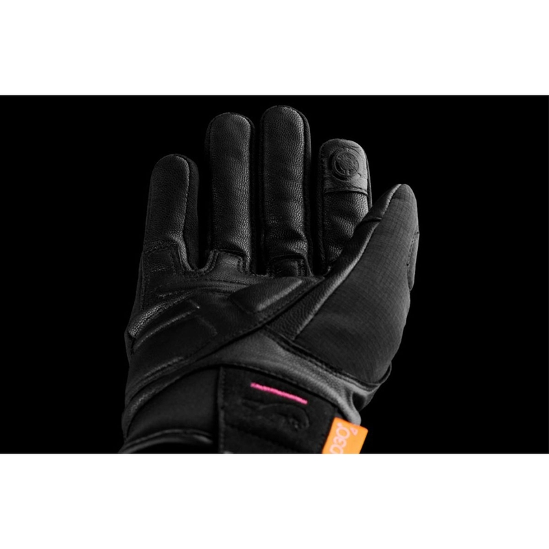 Dámské rukavice na motorku Furygan Jet Lady All Season D3O® Evo černo-růžové