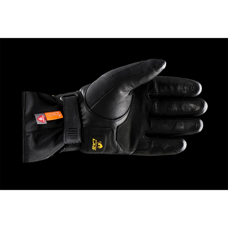 Dámské rukavice na motorku Furygan Oslo D3O® PrimaLoft® Lady černo-zlaté