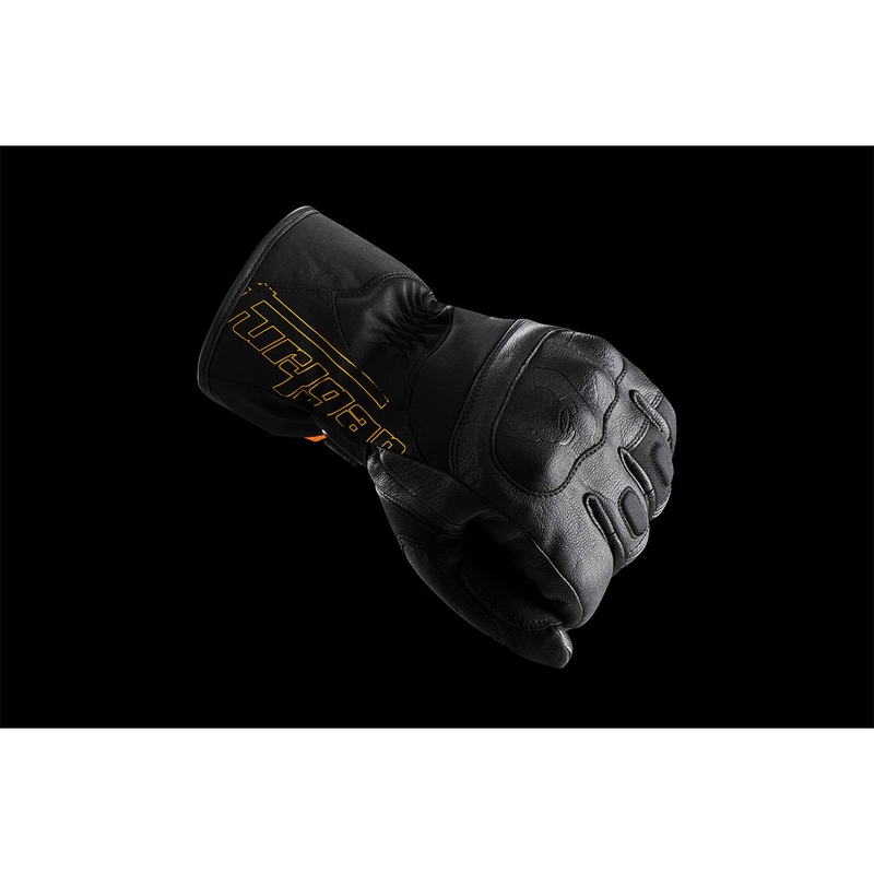 Dámské rukavice na motorku Furygan Oslo D3O® PrimaLoft® Lady černo-zlaté