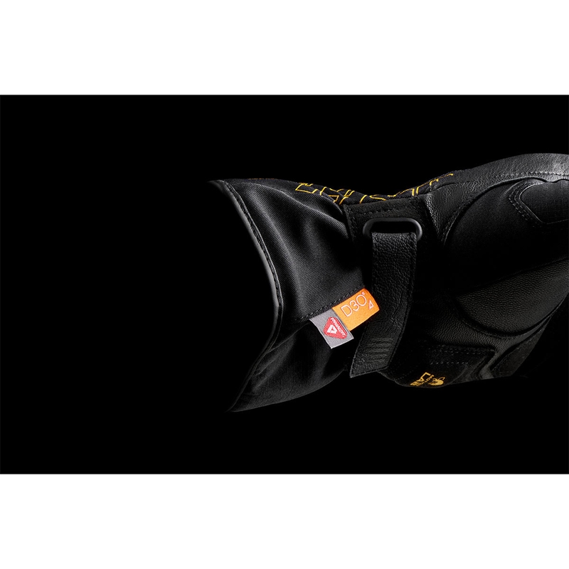 Dámské rukavice na motorku Furygan Oslo D3O® PrimaLoft® Lady černo-zlaté