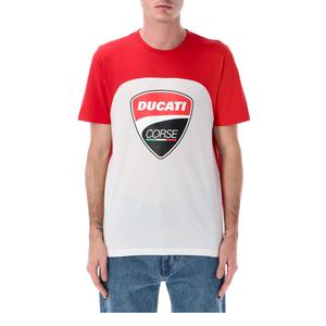 Tričko Ducati Badge červeno-bílé