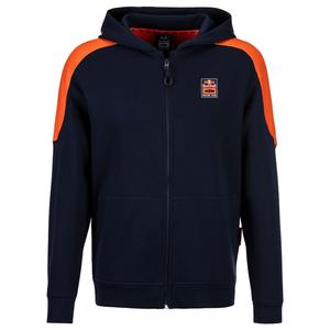 Mikina KTM Red Bull Racing Grid Zip tmavě modrá
