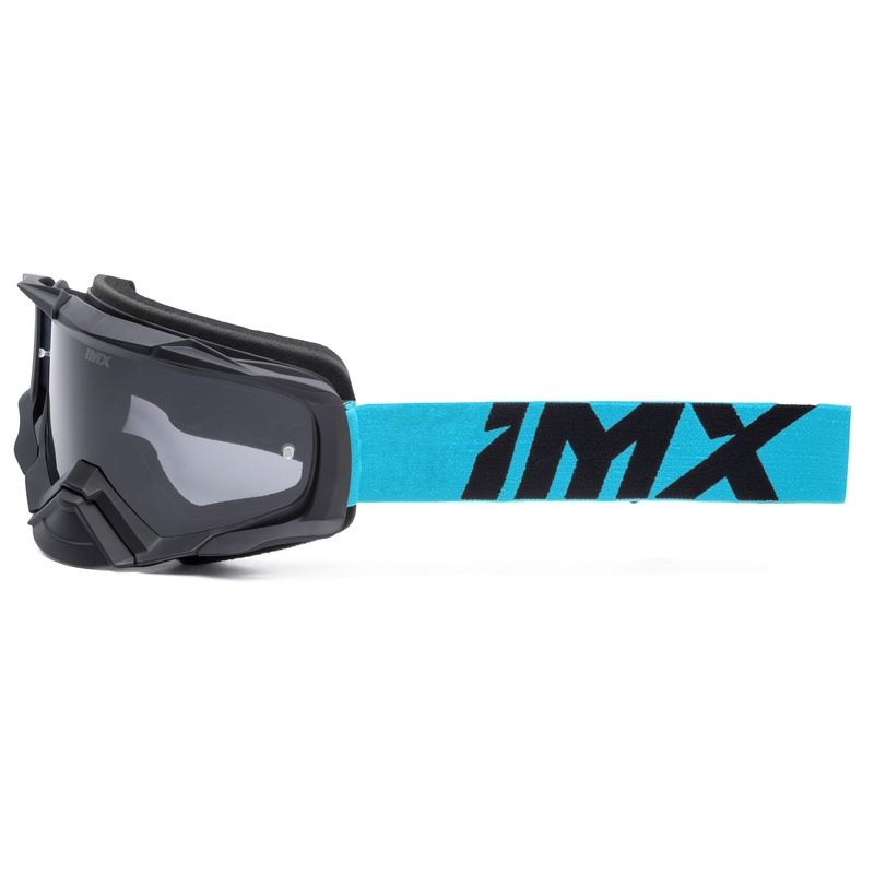 Motokrosové brýle iMX Dust černo-modré s čirým plexi