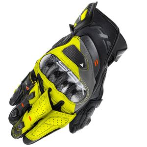 Rukavice na motorku Shima XRS-3 fluo žluté
