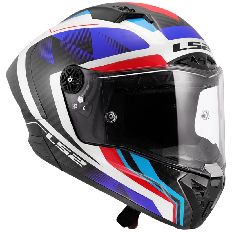 Integrální helma na motorku LS2 FF805 Thunder C GP Aero Raute modro-červená