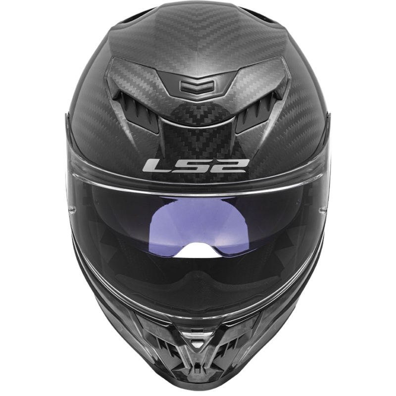 Integrální helma na motorku LS2 FF807 Dragon Carbon matná černá