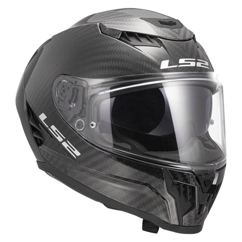 Integrální helma na motorku LS2 FF807 Dragon Carbon matná černá