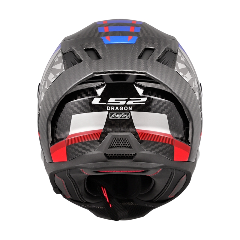 Integrální helma na motorku LS2 FF807 Dragon Trax modro-červená
