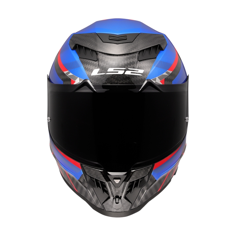 Integrální helma na motorku LS2 FF807 Dragon Trax modro-červená