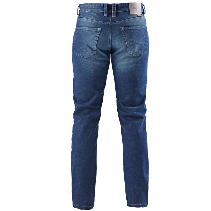 Džíny na motorku Furygan D12 X Kevlar® Straight modré