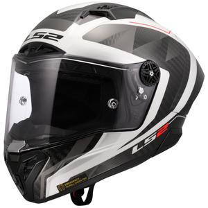 Integrální helma na motorku LS2 FF805 Thunder C GP Aero Raute bílo-šedá
