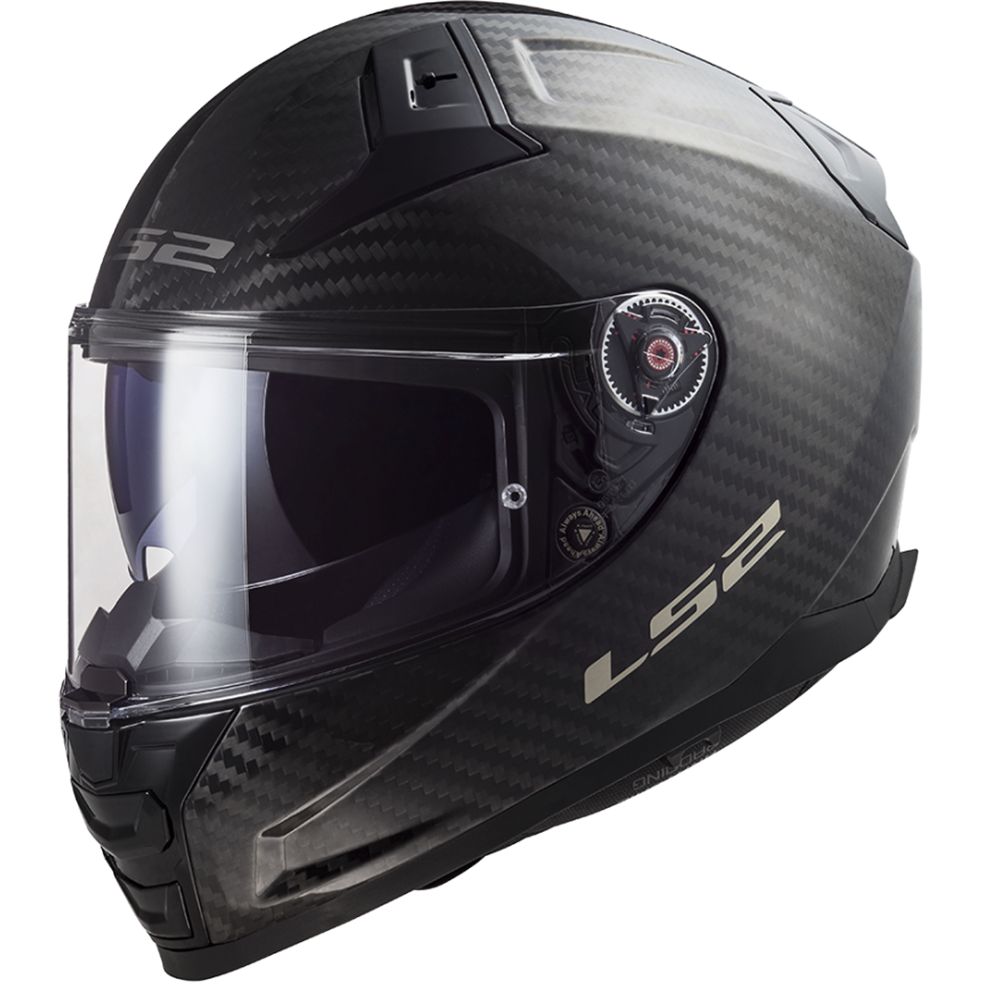 Integrální helma na motorku LS2 FF811 Vector II Carbon matná černá Velikost: 2XS